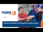 Evento da Prefeitura de Macapá tem peixes mortos