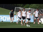 Messi celebra seu 39º aniversário treinando com a Argentina | AFP