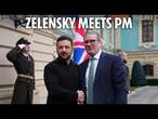 LIVE: UK PM Starmer welcomes Zelenskiy to Downing Street