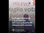 Voto ai fuorisede, la promessa nel cassetto del governo