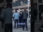 Woman hit by car during LA protest