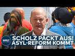 DEUTSCHLAND: Bundeskanzler Olaf Scholz wird deutlich! So soll die Asyl-Politik in Zukunft ablaufen