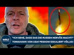 UKRAINE-KRIEG: "Sehe, dass das die Russen nervös macht" Tomahawk von USA? Peskow eskaliert völlig