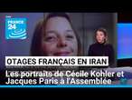 Otages français en Iran : les portraits de Cécile Kohler et Jacques Paris à l'Assemblée