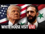 LIVE: Syria’s Ahmed al-Sharaa meets Donald Trump at White House for historic talks