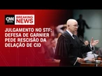 Defesa de Garnier pede rescisão da delação de Cid e critica proposta | CNN 360º