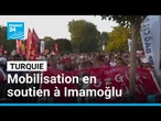 Turquie : mobilisation pour les 100 jours de l'arrestation d'Imamoglu • FRANCE 24
