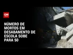 Número de mortos em desabamento de escola na Indonésia sobe para 50 | CNN NOVO DIA