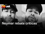 Neymar nega cobrança a jovens no Santos na partida contra a Chapecoense