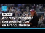 Mirra Andreeva remporte son premier titre en Grand Chelem à Roland-Garros • FRANCE 24
