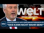 DEUTSCHLAND: Kirschbaum wird deutlich! "Diese Warnung vor der AfD ist total übertrieben!"