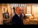 Moment Putin gives unprecedented tour of his luxurious Kremlin apartment