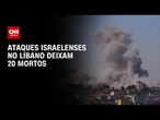 Guerra no Oriente Médio: Israel faz ataques mortais no Líbano apesar do cessar-fogo | CNN PRIME TIME