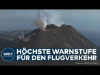 VULKANAUSBRUCH AUF SIZILIEN: Ätna stößt riesige Aschewolken aus – Alarmstufe Rot verhängt!