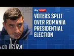 Romania elections: Voters split over presidential candidates