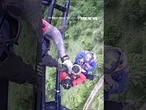 Two men RESCUED after ATV rolled down a steep embankment #shorts #foxnews #news #us
