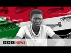 Sudan hospital worker describes fleeing before alleged massacre | BBC News