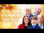 Royal family's key moments from 2024 - From cancer diagnosis to royal tour