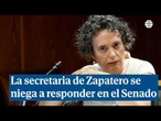 La secretaria de Zapatero rehúsa declarar en la comisión de investigación del Senado