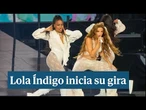 Lola Índigo inicia su gira sobre el escenario del Metropolitano