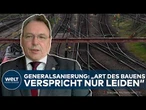 GENERALSANIERUNG: „Nur Leiden!“ – GDL macht Bahn schwere Vorwürfe bei der Bauplanung!