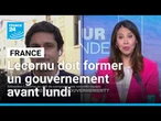 France: Lecornu doit former un gouvernement d'ici lundi • FRANCE 24