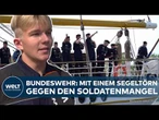 KIEL: Bundeswehr buhlt um Personal – Segeltörn auf dem Kriegsschiff soll helfen!