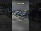 Caminhão sem freio bate em carros durante feira em Belo Horizonte; veja vídeo