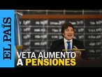 JAVIER MILEI veta la subida del gasto fiscal aprobada por el Senado argentino | EL PAÍS
