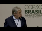 Guterres: 'Falhamos' na meta de limitar o aquecimento a 1,5°C | AFP