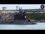 Destacamento naval ruso con submarino nuclear llega a Cuba