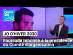 Fourcade renonce à la présidence du Comité d'organisation des JO d'hiver 2030 • FRANCE 24