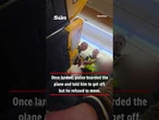 ‘Drunk’ Brit passenger tackled by Ryanair cops after refusing to sit during landing