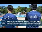 FREIBAD-SKANDAL: Sexuelle Übergriffe und Randale! Täter immer wieder junge Männer!