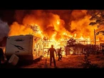 Un incendie ravage des maisons dans une ville historique de la ruée vers l'or en Californie