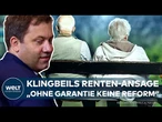 DEUTSCHLAND: Knallhart - Finanzminister Klingbeil spricht Machtwort zur Rente!