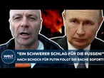 UKRAINE-KRIEG: "Ein schwerer Schlag für die Russen!" Nach Schock für Putin folgt die Rache sofort!