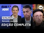 Reinaldo ao vivo: Julgamento no STF, Haddad rebate e Motta pressiona sobre IOF; caso Zambelli e+