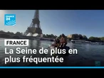 A Paris, la Seine se réconcilie avec les nageurs en ces fortes chaleurs • FRANCE 24
