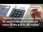 Possibilidade de interferência dos EUA nas eleições brasileiras tem peso na urna, diz Trevisan