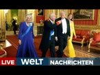 TRUMP IN ENGLAND: Königliche Freuden beim Staatsbesuch - Charles mahnt Ukraine-Hilfe I News-Stream