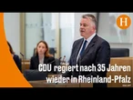 Gordon Schnieder ist neuer Ministerpräsident von Rheinland-Pfalz