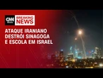 Comunidade no Sul de Israel é atingida por bombardeio iraniano | CNN NOVO DIA