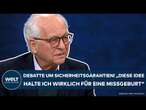 PUTINS KRIEG: Debatte um Waffenruhe und Sicherheitsgarantien für die Ukraine! Ischinger mit Klartext