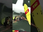 Pilot rescued in less than 30 seconds after plane ditches in ocean