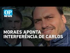 Post de Carlos Bolsonaro mostra "ação coordenada" para interferir em julgamento | O POVO News