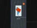 Veja mudança da América do Sul da esquerda para a direita desde 2015