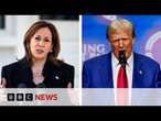 Why Kamala Harris moved from 'joy' to calling Donald Trump 'a fascist' | BBC News