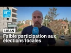 Liban : faible participation aux élections locales dans le sud du pays • FRANCE 24