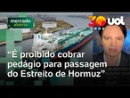 Trump não pode cobrar pedágio em Hormuz e busca 'meio-termo' com o Irã, diz professor